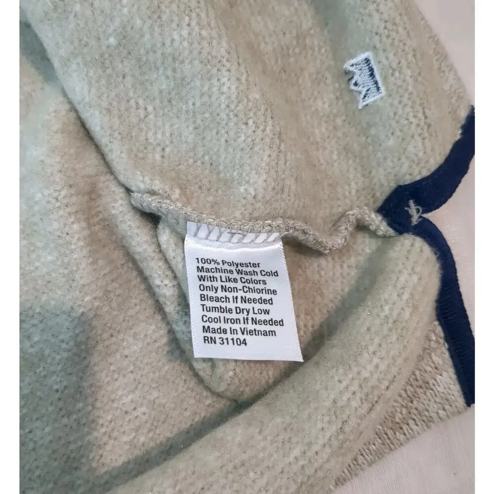 Crown & Ivy Pullover Sweater Mens L Rugged Tan Outdoors Casual Soft Relaxed New